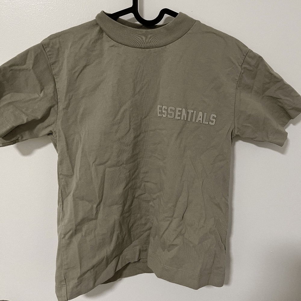 Fear of God ESSENTIALS Crewneck T-Shirt — Size S - Picture 1 of 5